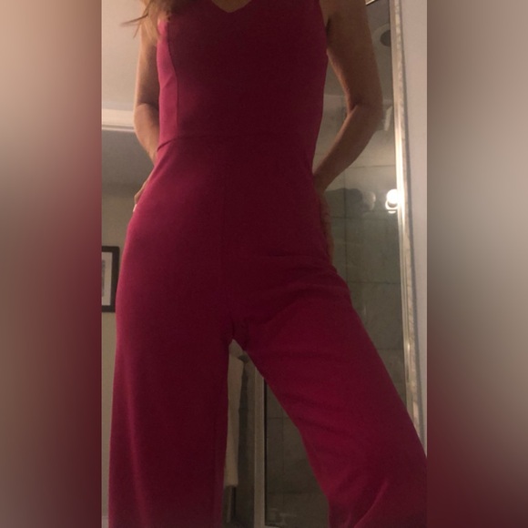 Fuchsia jumpsuit - Picture 2 of 6